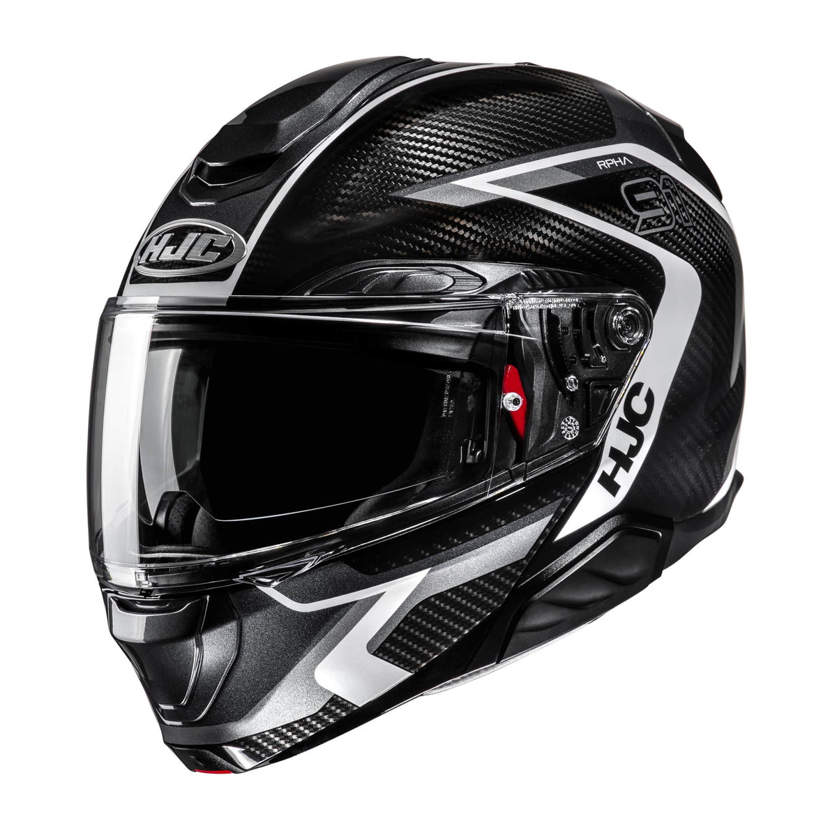 HJC RPHA 91 Carbon Lagos modular helmet black