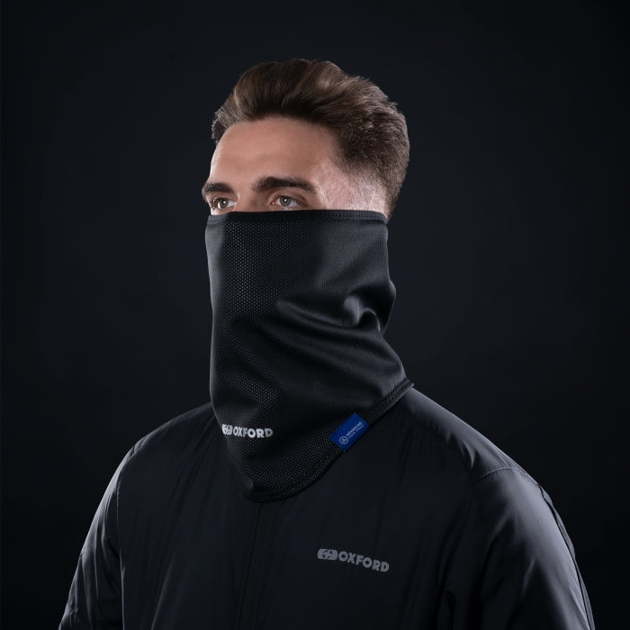Oxford Advanced Storm Collar Windproof Neck Protection Black 