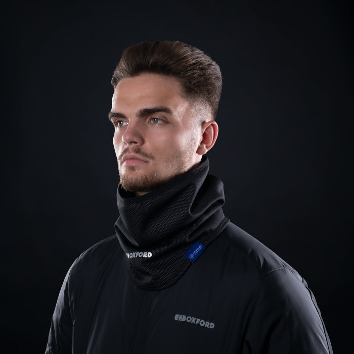 Oxford Advanced Storm Collar Windproof Neck Protection Black 