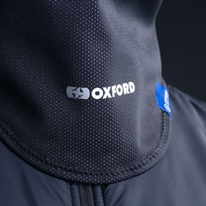 OXFORD ADVANCED STORM COLLAR WINDPROOF NECK PROTECTION BLACK