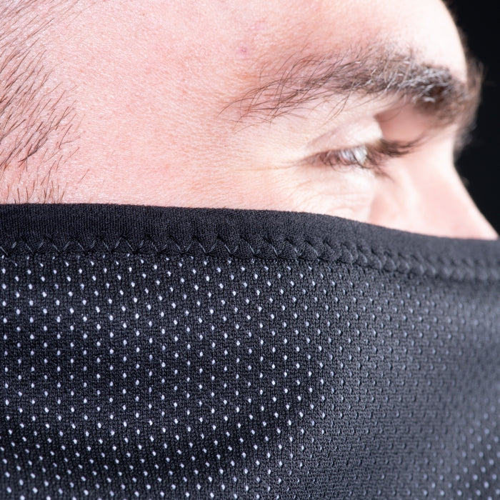 OXFORD ADVANCED STORM COLLAR WINDPROOF NECK PROTECTION BLACK