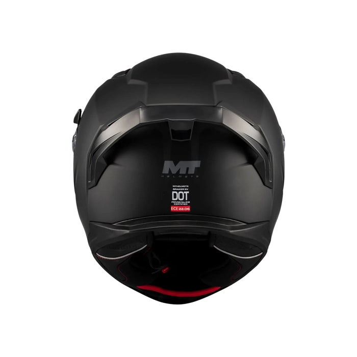 MT Braker SV Pure Sports Touring Motorcycle Helmet Matt Black