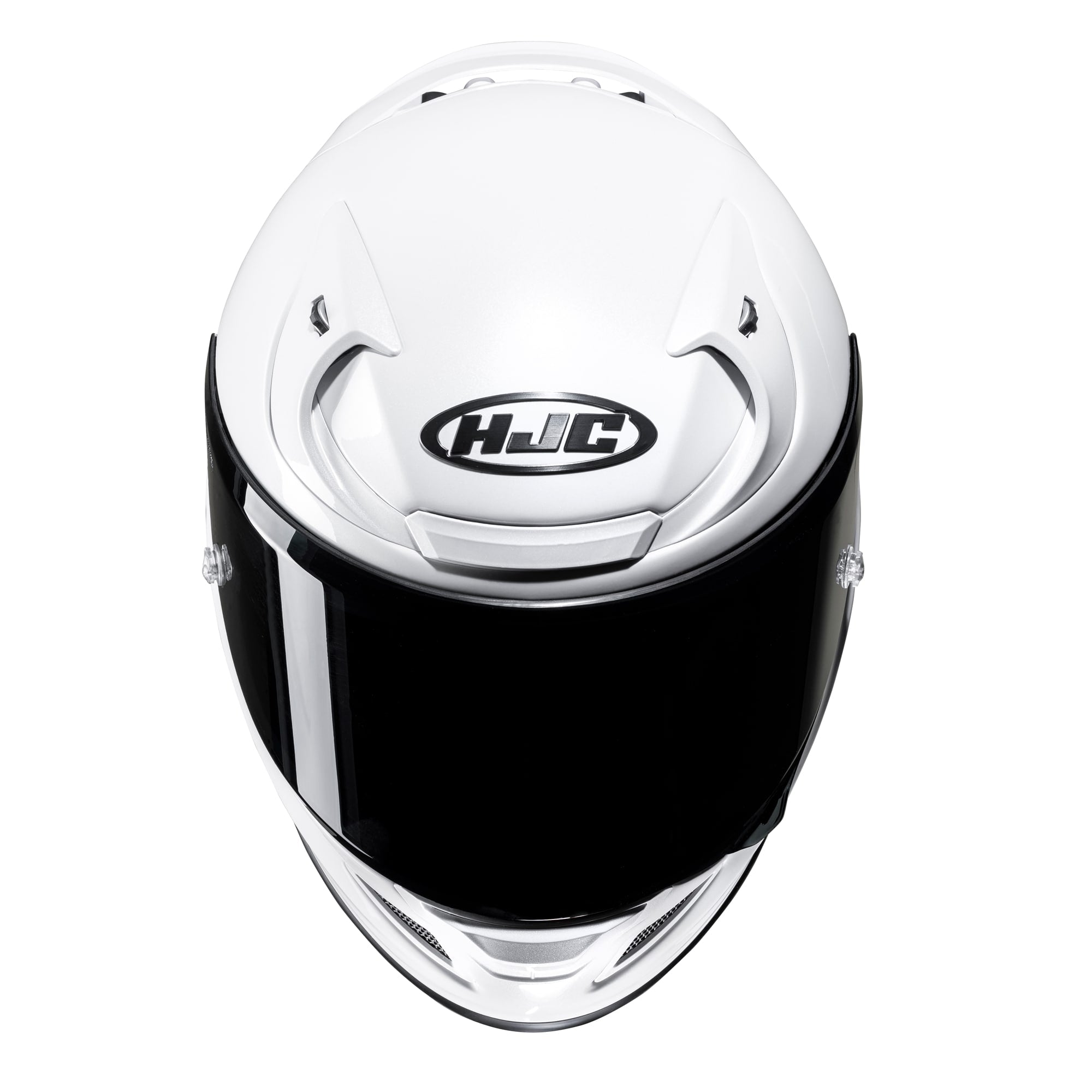 HJC RPHA 12 Plain Full-Face Helmet – Pearl White 