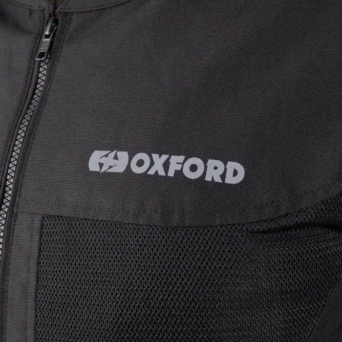 Oxford Spartan Air Men's Motorbike Jacket Stealth Black