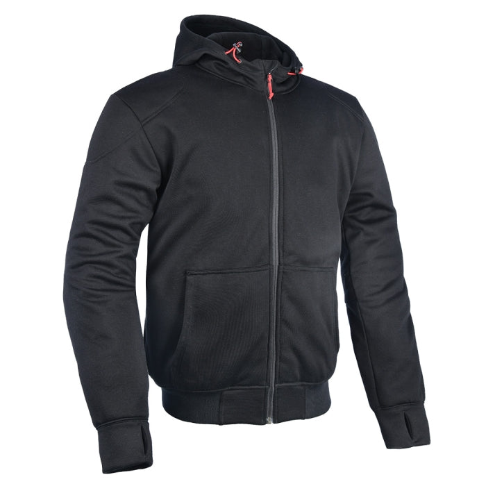 Oxford Super Hoodie 2.0 Men’s Armoured Motorcycle Hoodie Black maximomoto.uk!
