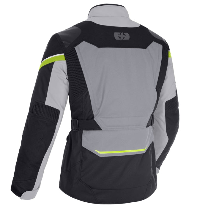 Oxford Omega 1.0 Air Men’s Motorcycle Touring Jackets Black Grey Fluo