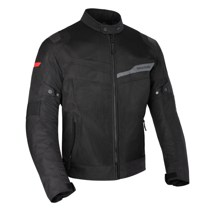 Oxford Dakar Dry2Dry Air Men’s Motorcycle Jacket Tech Black