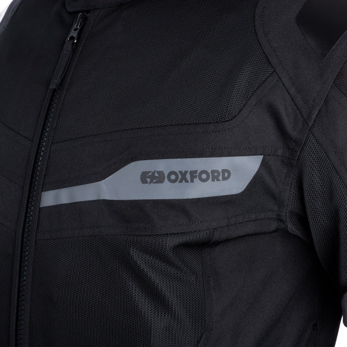 Oxford Dakar Dry2Dry Air Men’s Motorcycle Jacket Tech Black