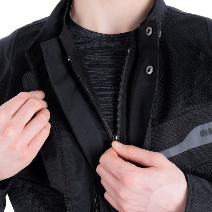 Oxford Dakar Dry2Dry Air Men’s Motorcycle Jacket Tech Black