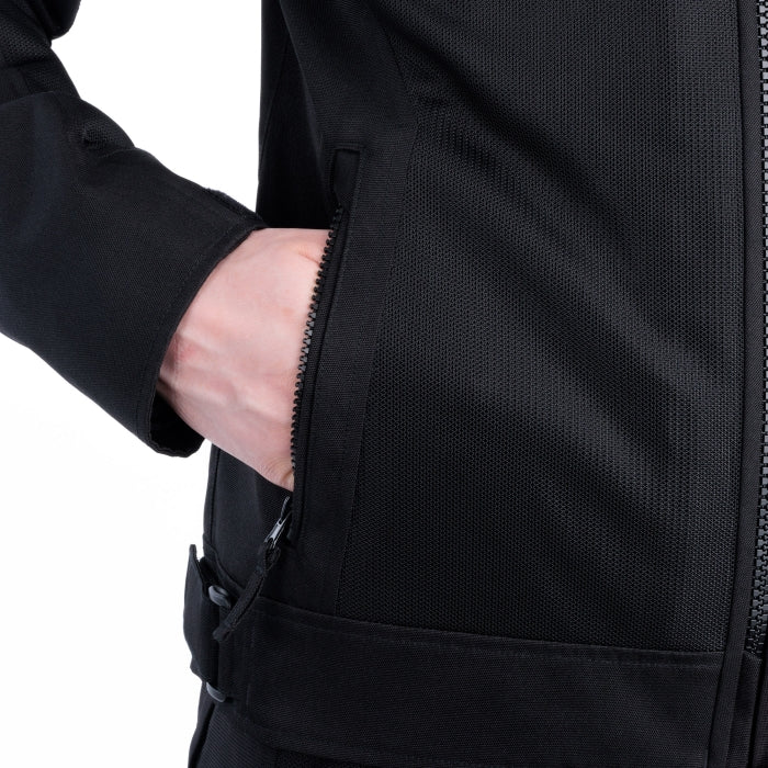 Oxford Dakar Dry2Dry Air Men’s Motorcycle Jacket Tech Black