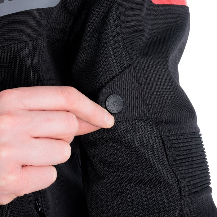 Oxford Dakar Dry2Dry Air Men’s Motorcycle Jacket Tech Black