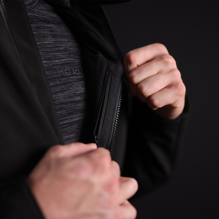 Oxford Faringdon Men’s Softshell Motorcycle Jackets Stealth Black