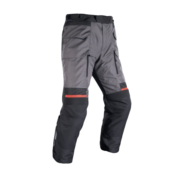 Oxford Rockland Dry2Dry Men’s Motorcycle Pants Charcoal Black Red maximomoto.uk!