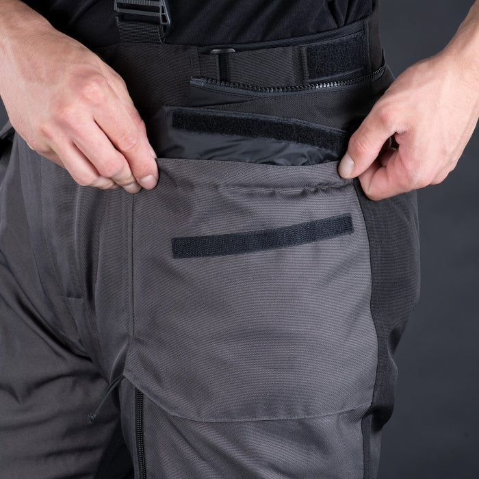 Oxford Rockland Dry2Dry Men’s Motorcycle Pants Charcoal Black Red