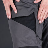 Oxford Rockland Dry2Dry Men’s Motorcycle Pants Charcoal Black Red