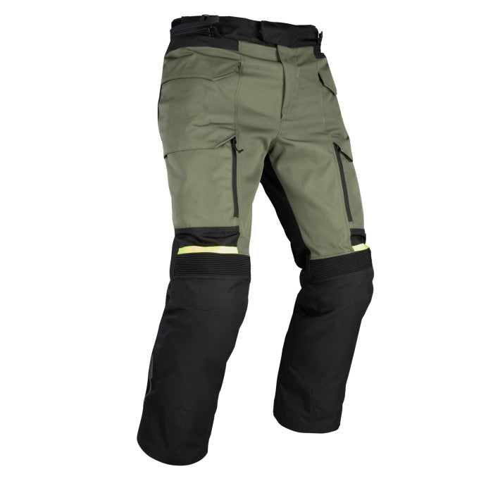 Oxford Rockland Dry2Dry Men’s Motorcycle Pants Khaki Black Fluo maximomoto.uk!