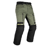 Oxford Rockland Dry2Dry Men’s Motorcycle Pants Khaki Black Fluo maximomoto.uk!