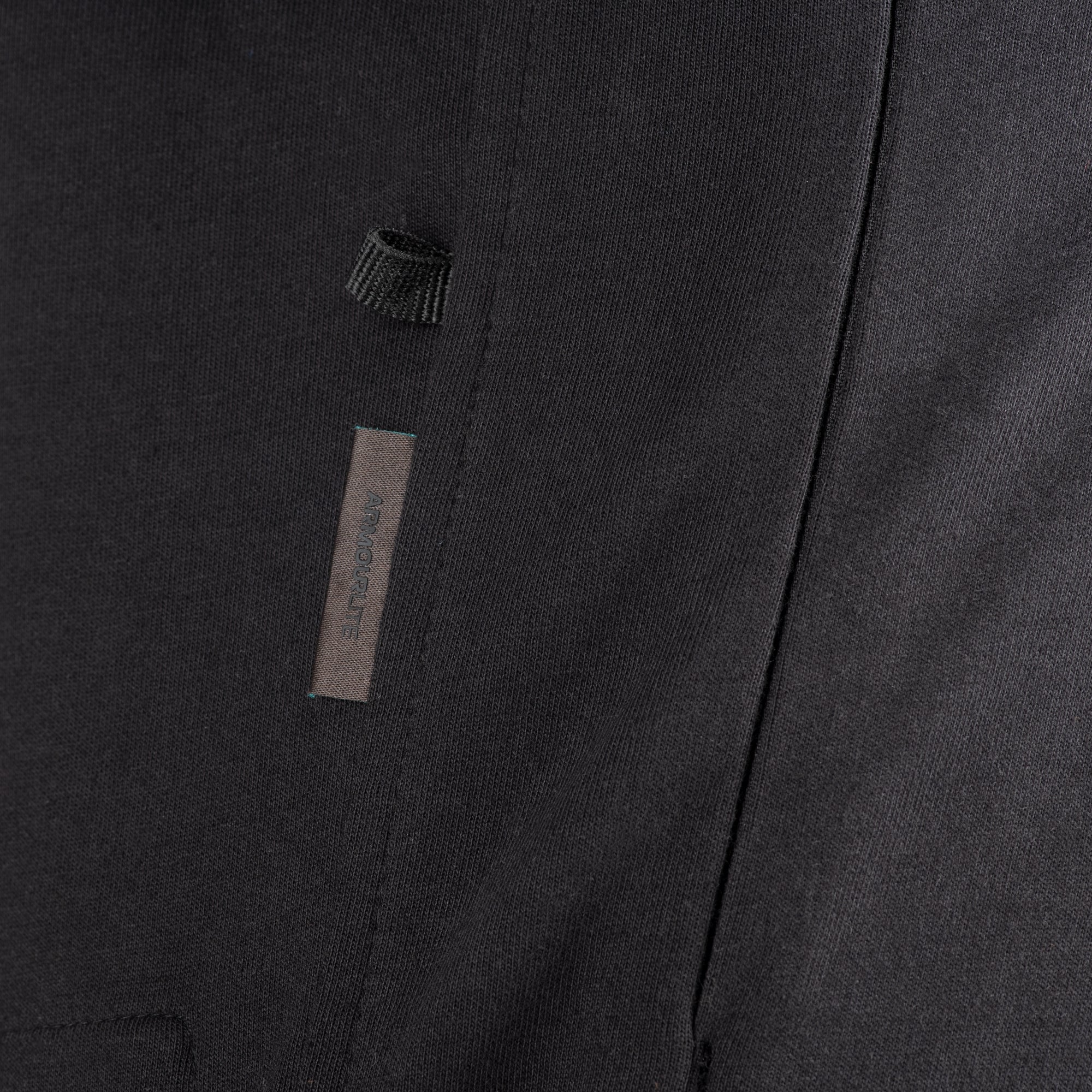 Oxford Armourlite AA Lockon MS Motorcycle Hoodie Black