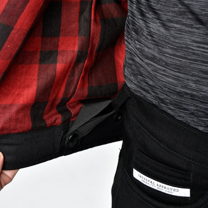 Oxford Original Approved Heist AAA Men’s Motorcycle Jacket Black 