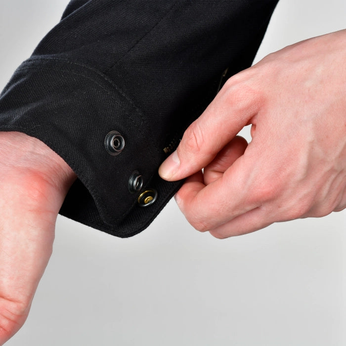 Oxford Original Approved Heist AAA Men’s Motorcycle Jacket Black 