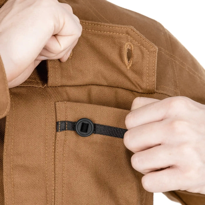 OXFORD ORIGINAL APPROVED HEIST AAA MEN’S MOTORCYCLE JACKET TAN