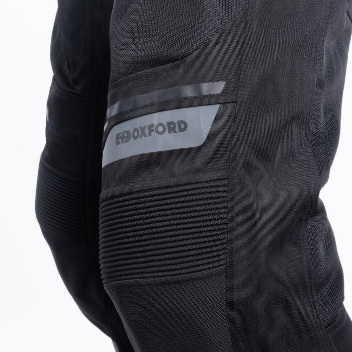 Oxford Dakar Dry2Dry Air Men’s Adventure  Motorcycle Pants Stealth Black