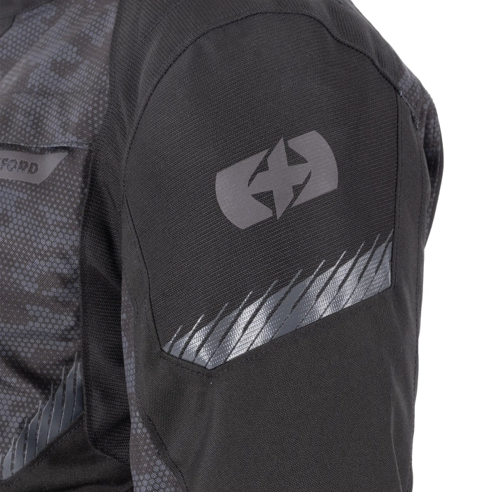 Oxford Toronto 1.0 Dry2Dry Men’s Adventure Motorcycle Jacket Black Camo