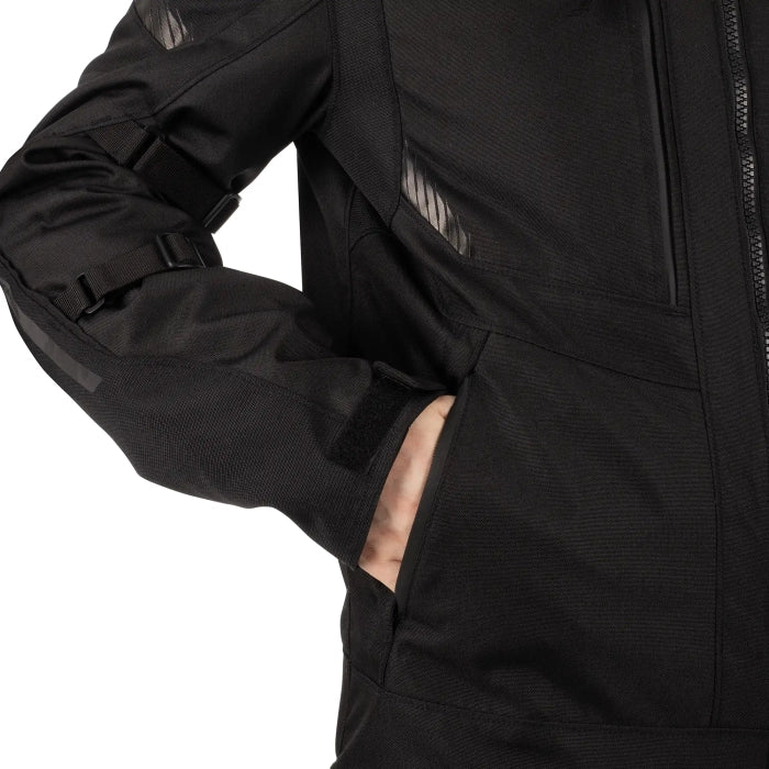 Oxford Toronto 1.0 D2D MS Motorcycle Jacket Stealth Black