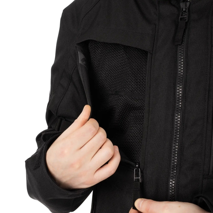 Oxford Toronto 1.0 D2D MS Motorcycle Jacket Stealth Black