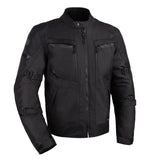 Oxford Toronto 1.0 D2D MS Motorcycle Jacket Stealth Black
