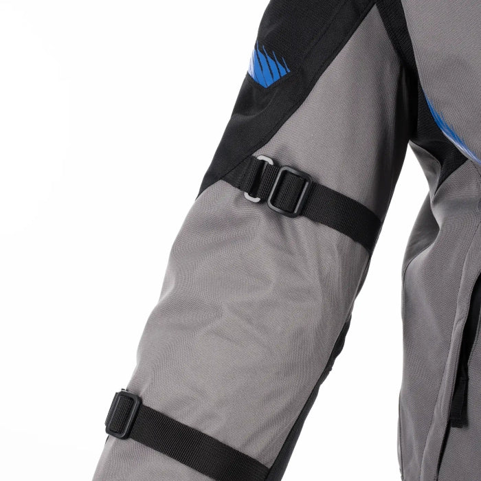 Oxford Toronto 1.0 D2D MS Motorcycle Textile Jacket Black Grey Blue
