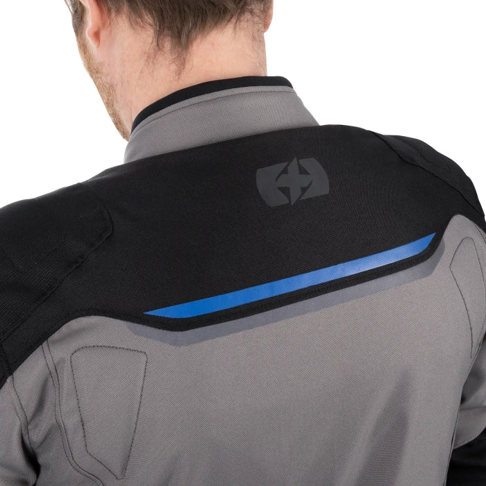 Oxford Toronto 1.0 D2D MS Motorcycle Textile Jacket Black Grey Blue