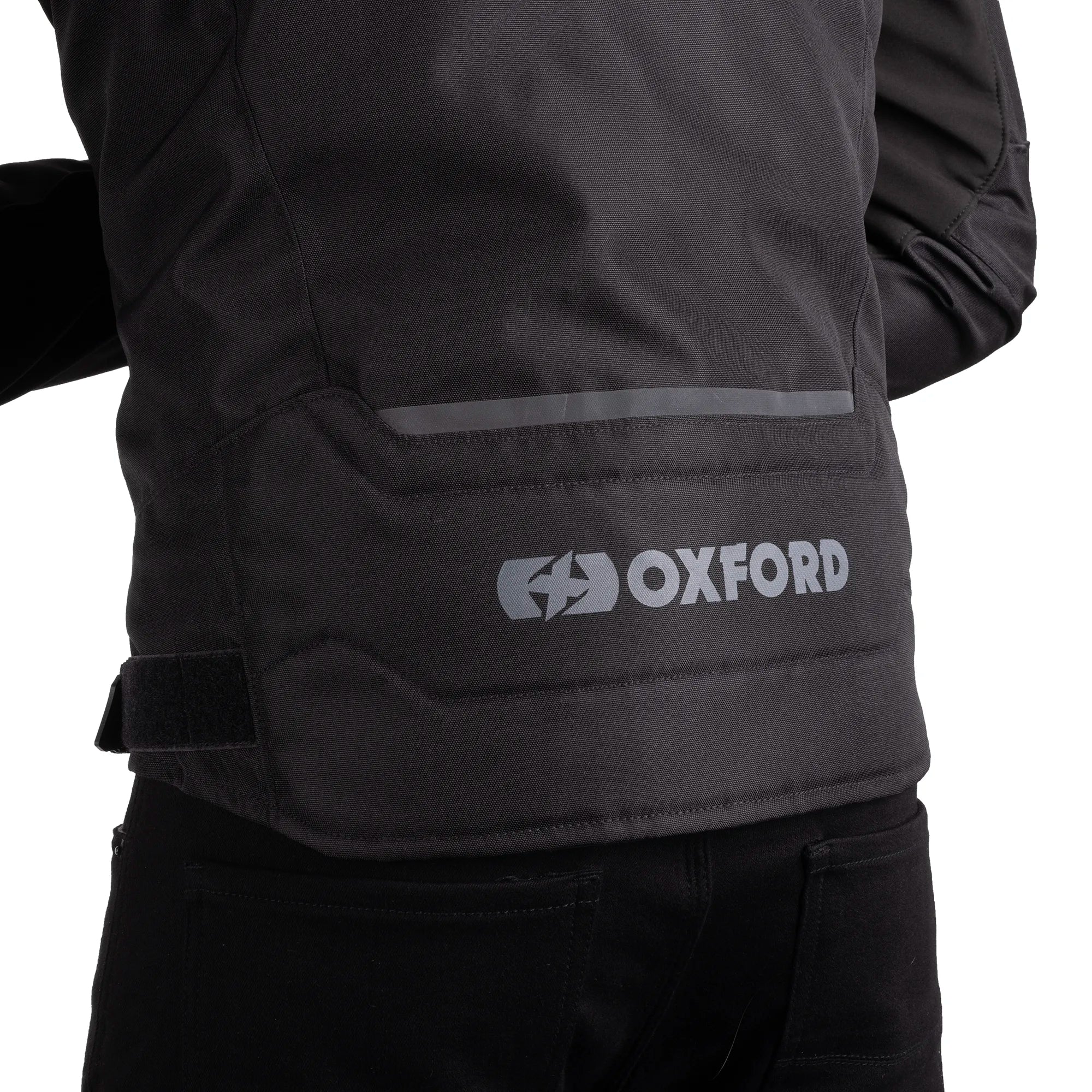 Oxford Omega 1.0 D2D Men’s Motorcycle Adventure Jacket Stealth Black