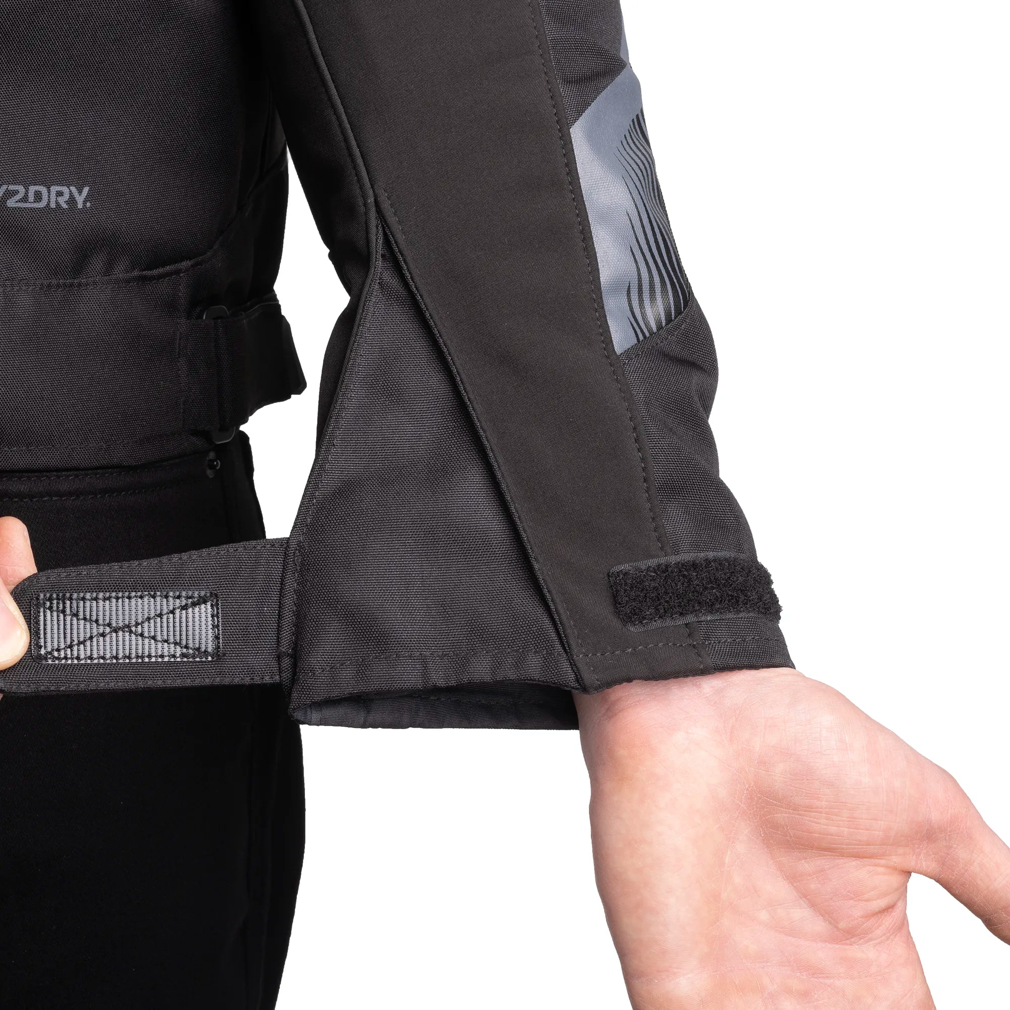 Oxford Omega 1.0 D2D Men’s Motorcycle Adventure Jacket Stealth Black