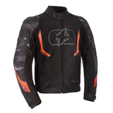 Oxford Omega 1.0 D2D Men’s Touring Motorcycle Jacket Stealth Black Camo Red