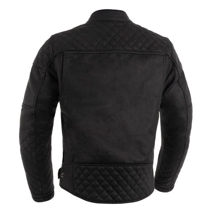 OXFORD HARDY 2.0 WAX MEN’S MOTORCYCLE JACKET BLACK