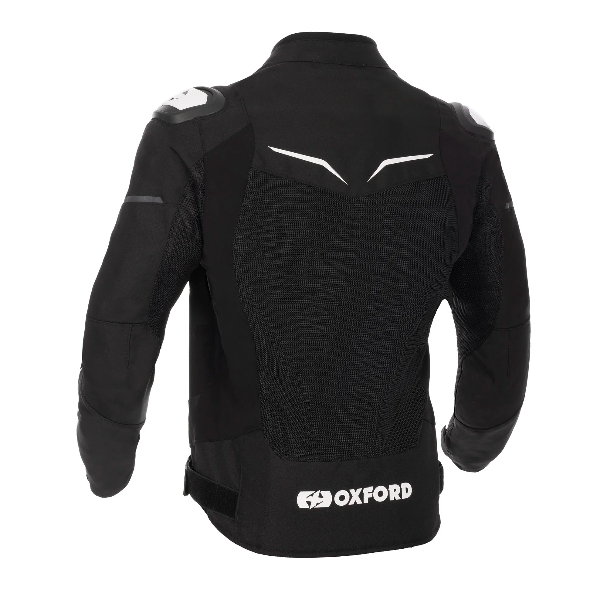 Oxford Omega 1.0 Air Men’s Motorcycle Jacket Black White