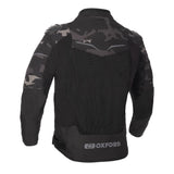 Oxford Omega 1.0 Air Men’s Motorcycle Jackets Black Camo Fluo