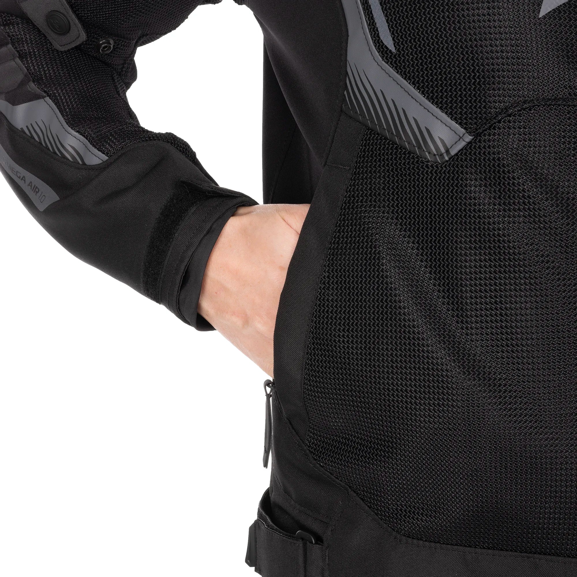 Oxford Omega 1.0 Air Men’s Motorcycle Jackets Black Camo Fluo