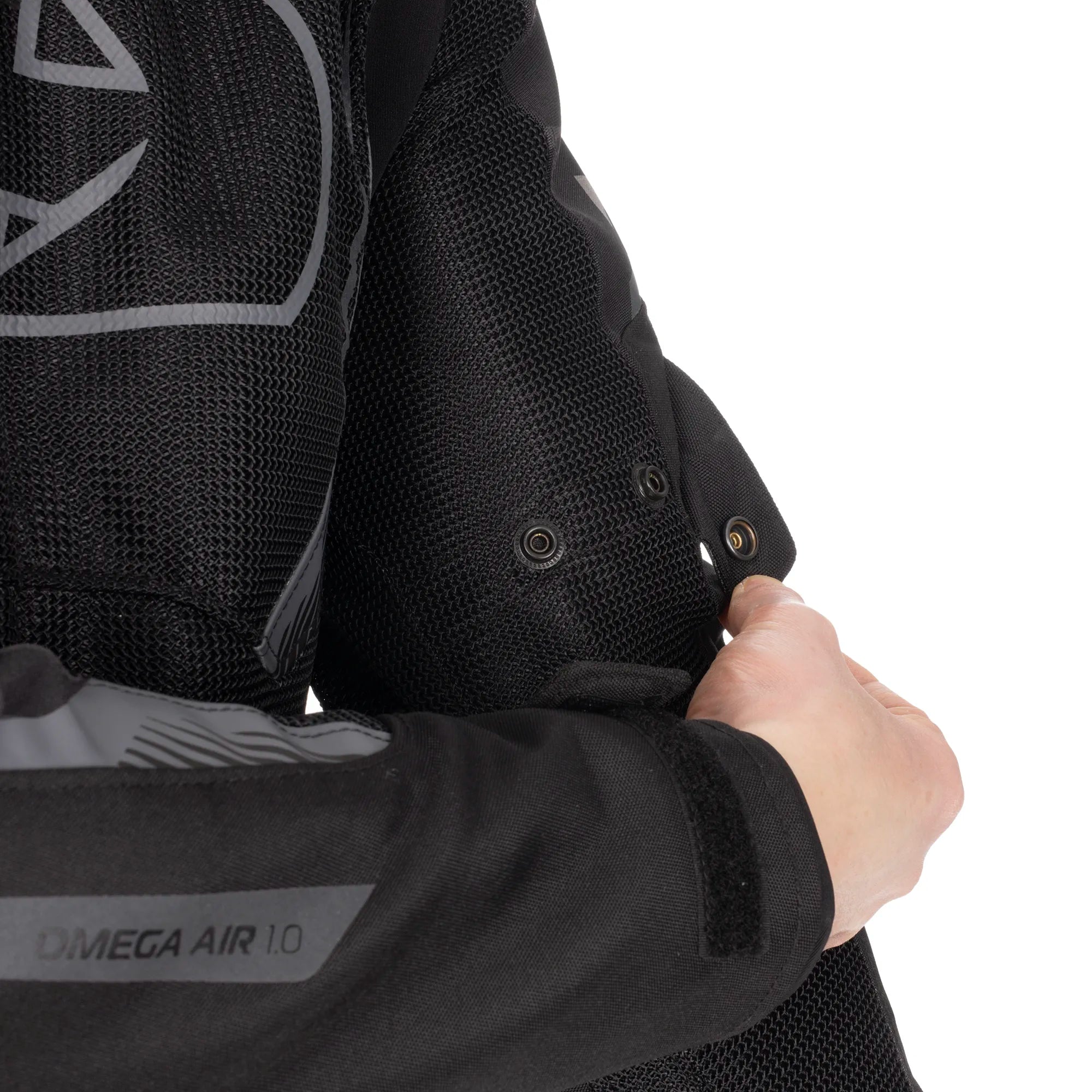 Oxford Omega 1.0 Air Men’s Motorcycle Jackets Black Camo Fluo