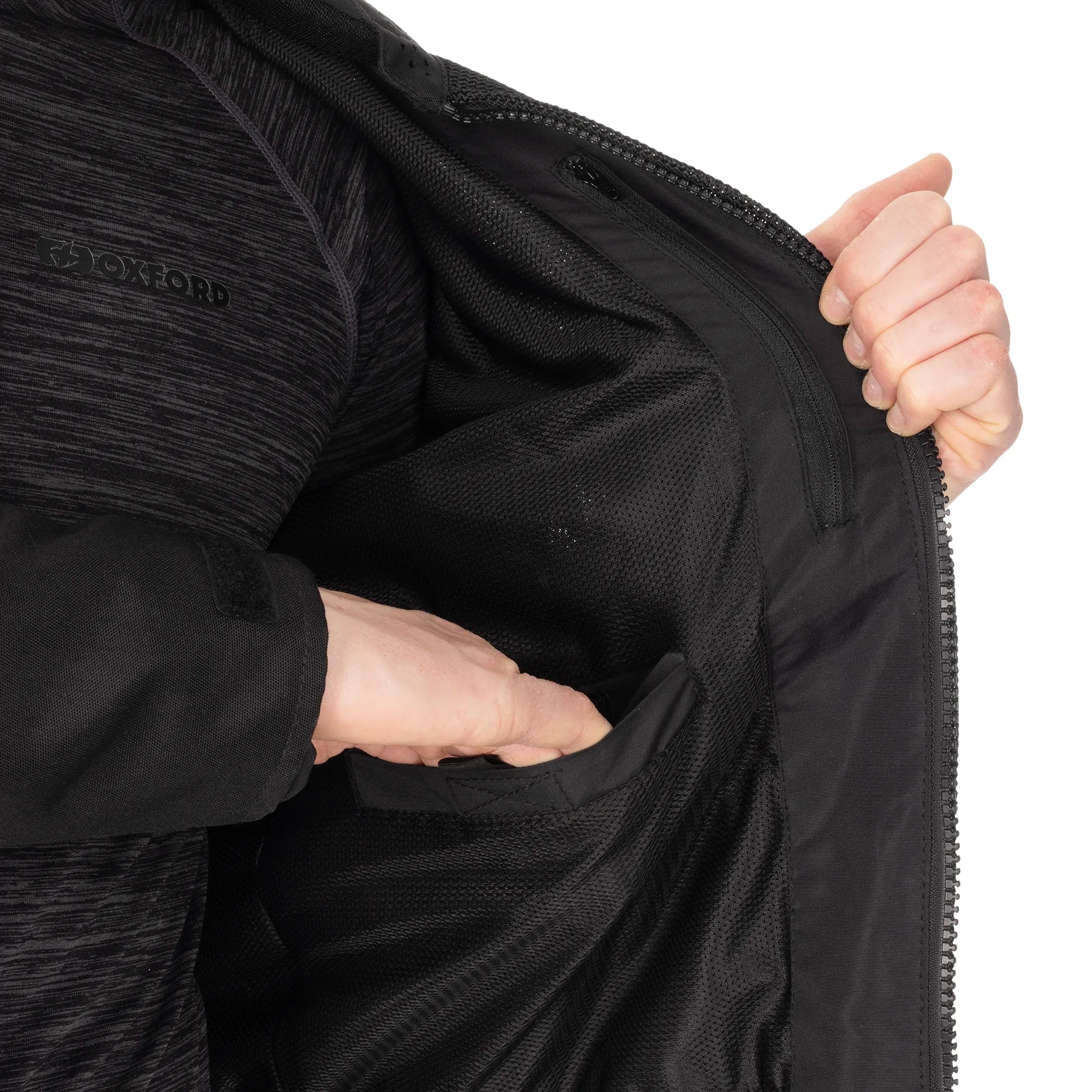 Oxford Omega 1.0 Air Men’s Motorcycle Jackets Black Camo Fluo