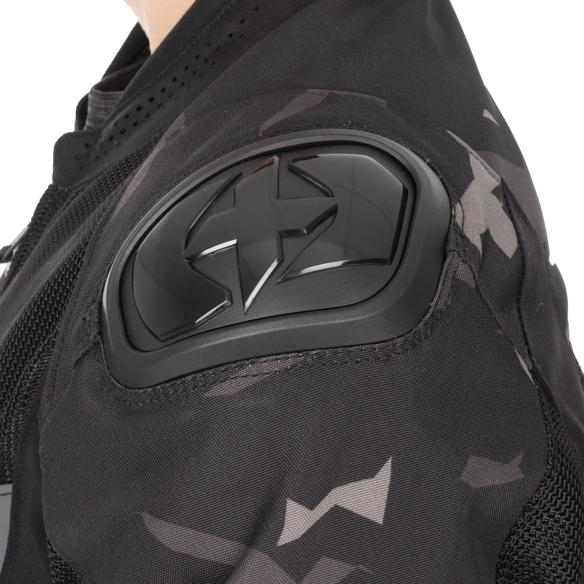 Oxford Omega 1.0 Air Men’s Motorcycle Jackets Black Camo Fluo