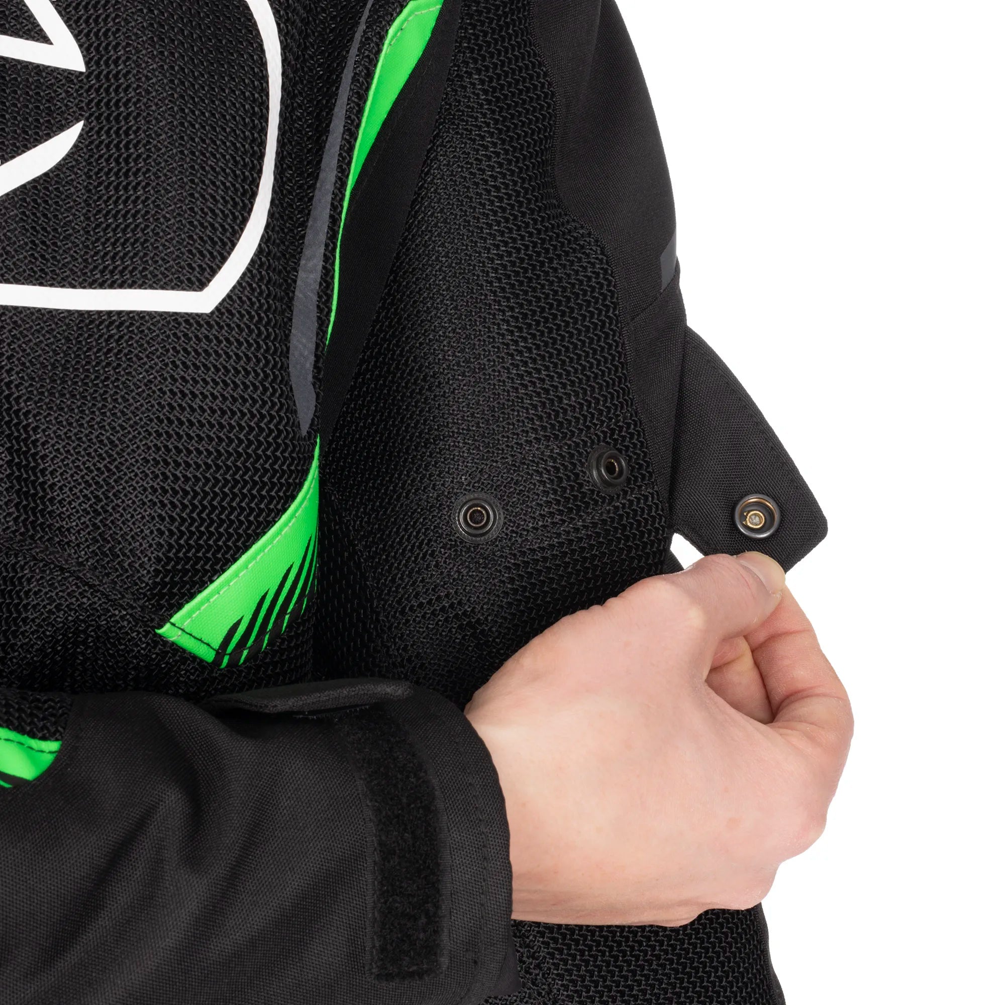 Oxford Omega 1.0 Air Men’s Mesh Jackets Black Green 