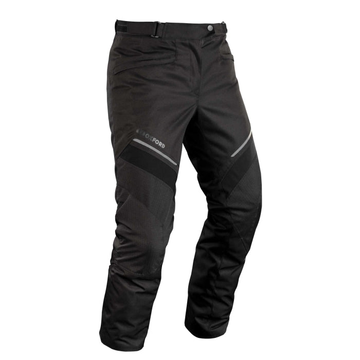 Oxford Dakota 3.0 Waterproof Touring Women’s Motorcycle Pants Stealth Black [maximomoto.uk!