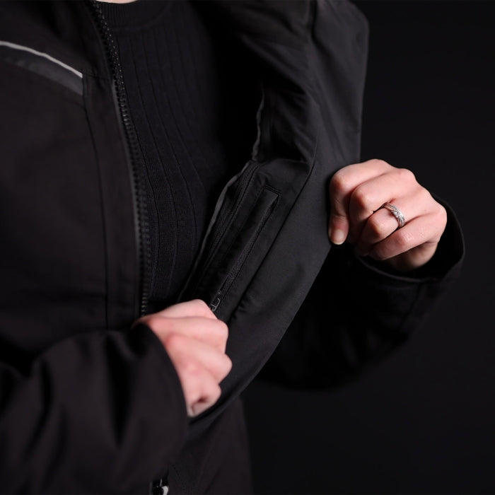 Oxford Mondial Street Dry2Dry Women’s Motorcycle Jacket Black