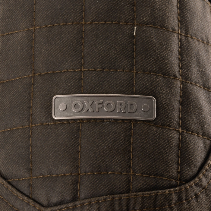 Oxford Sterling Dry2Dry Women’s Wax Cotton Motorcycle Jackets Khaki