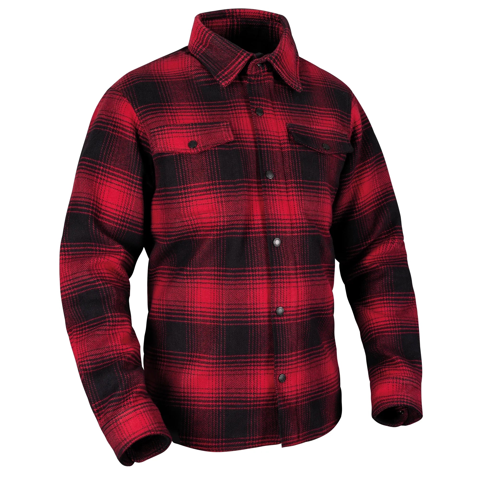 Prime 2.0 MS Urban Motorcycle Riding Shirt Red Black
