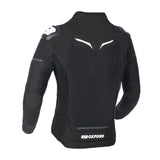 Oxford Omega 1.0 Air Women Motorcycle Summer Jacket Black White