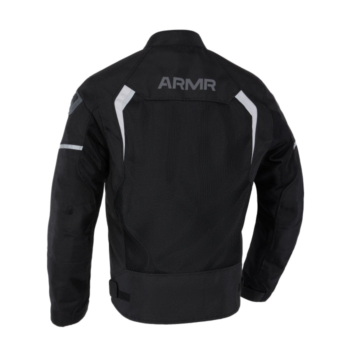 ARMR Eyoshi Air 3.0 Men‘s Motorcycle Summer Jacket Black Light Grey