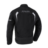 ARMR Eyoshi Air 3.0 Men‘s Motorcycle Summer Jacket Black Light Grey
